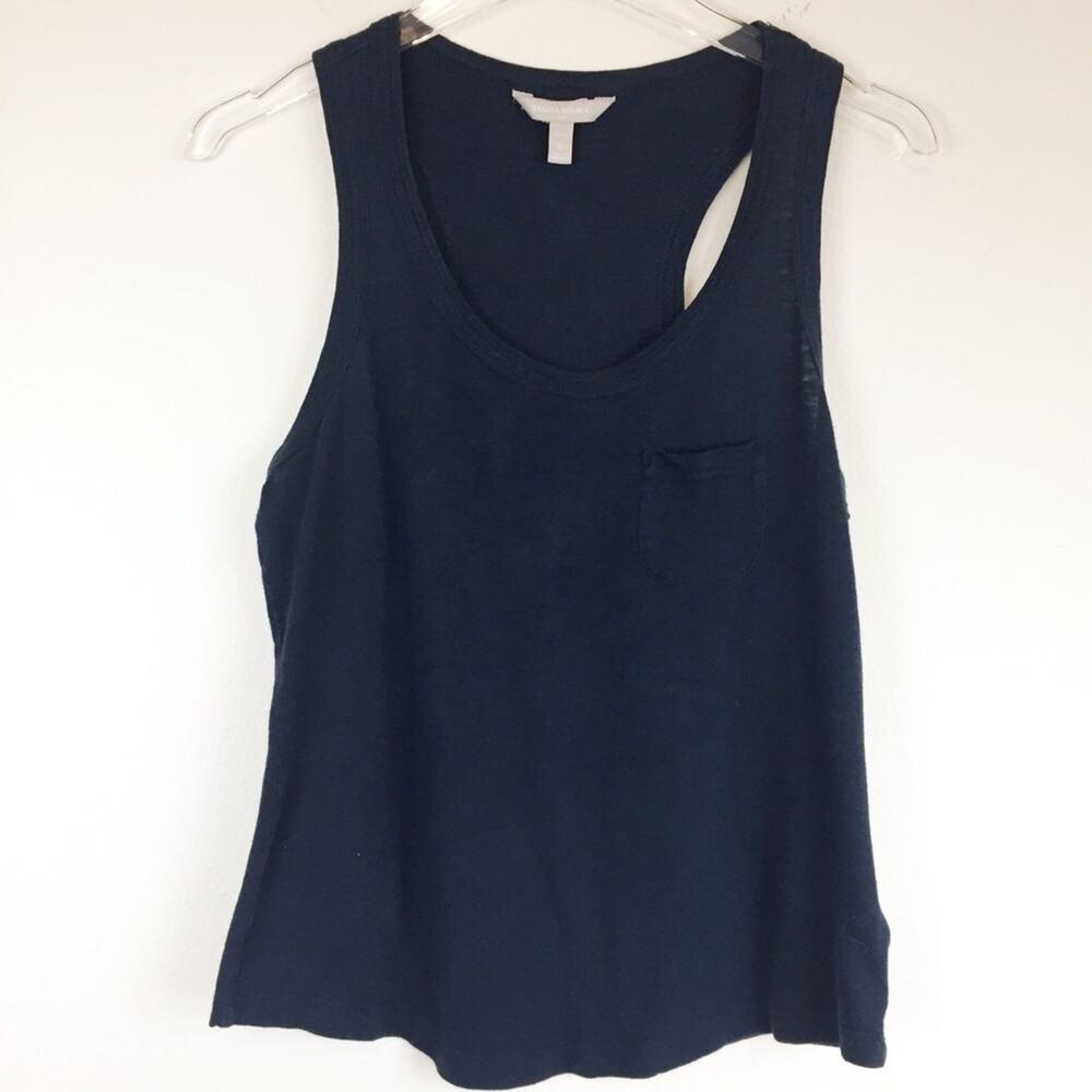 Banana Republic | Navy Racerback Tank Top Sz S